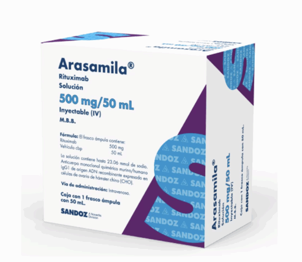 ARASAMILA SOL INY 500 MG 50ML C/1 AMP